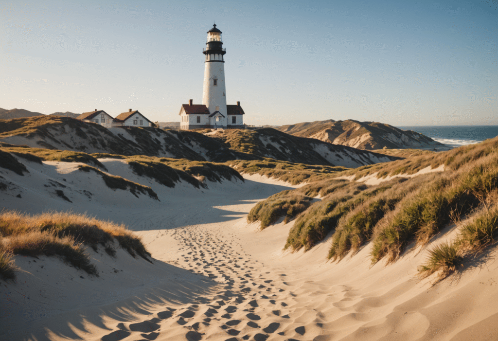 California Lighthouse, dunes