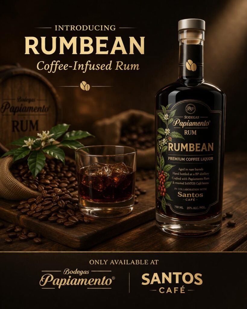Rumbean premium coffee rum Aruba